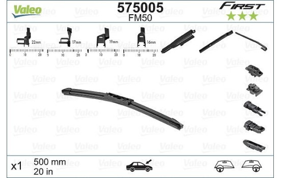 Windshield wiper 575005 Valeo, Image 5