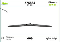 Windshield wiper 575834 Valeo