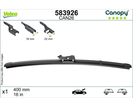 Windshield wiper 583926 Valeo