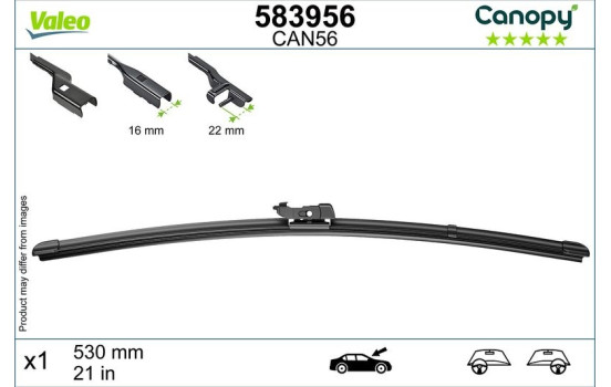 Windshield wiper 583956 Valeo, Image 9