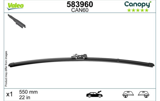 Windshield wiper 583960 Valeo, Image 5