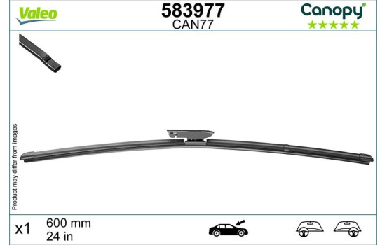 Windshield wiper 583977 Valeo, Image 2