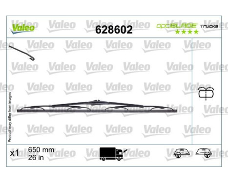 Windshield wiper 628602 Valeo