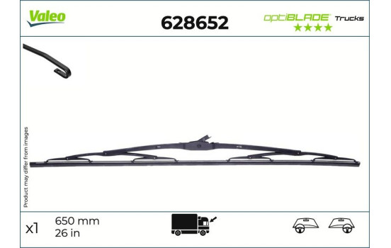 Windshield wiper 628652 Valeo