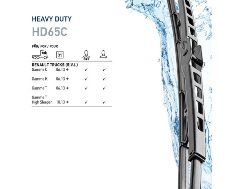 Windshield wiper 9XW 184 107-262 Hella, Image 6