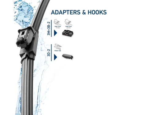 Windshield wiper 9XW 358 164-031 Hella, Image 6