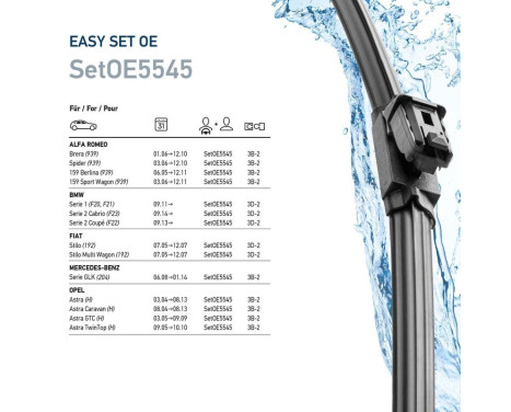 Windshield wiper 9XW 358 164-031 Hella, Image 7