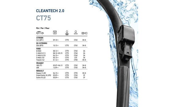 Windshield wiper CLEANTECH 9XW 358 053-301 Hella, Image 7