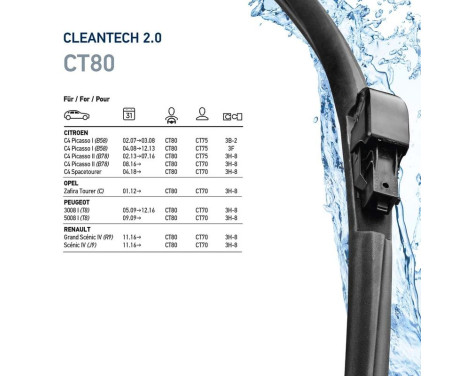 Windshield wiper CLEANTECH 9XW 358 053-321 Hella, Image 7