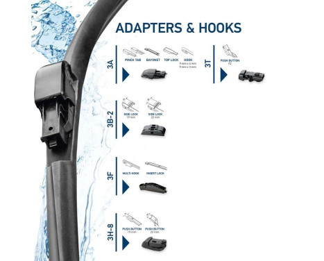 Windshield wiper CLEANTECH 9XW 358 061-301 Hella, Image 3