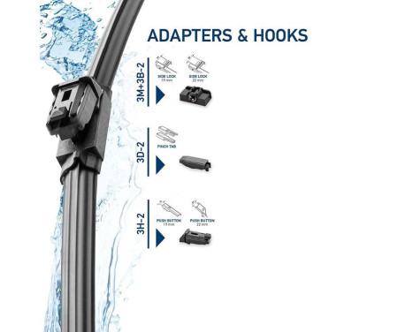 Windshield wiper EasySets 9XW 358 164-071 Hella, Image 6
