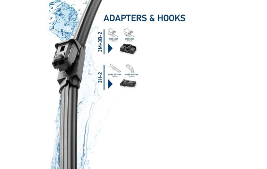 Windshield wiper EasySets 9XW 358 164-081 Hella, Image 5
