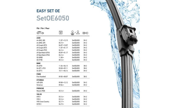 Windshield wiper EasySets 9XW 358 164-081 Hella, Image 7