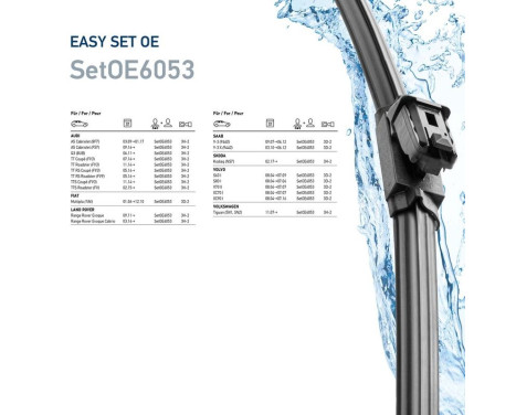 Windshield wiper EasySets 9XW 358 164-091 Hella, Image 7