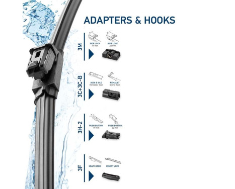 Windshield wiper EasySets 9XW 358 164-141 Hella, Image 6