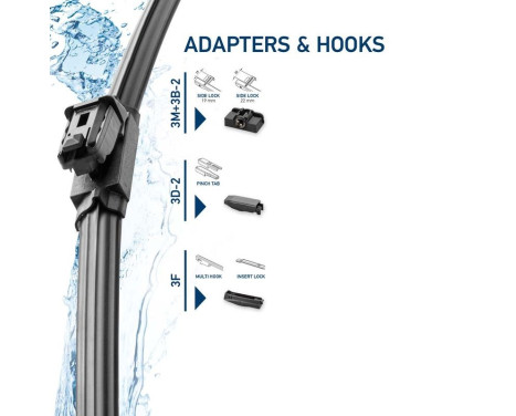 Windshield wiper EasySets 9XW 358 164-151 Hella, Image 6
