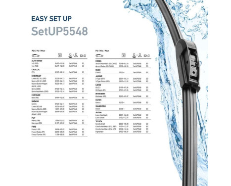 Windshield wiper EasySets 9XW 358 164-251 Hella, Image 7