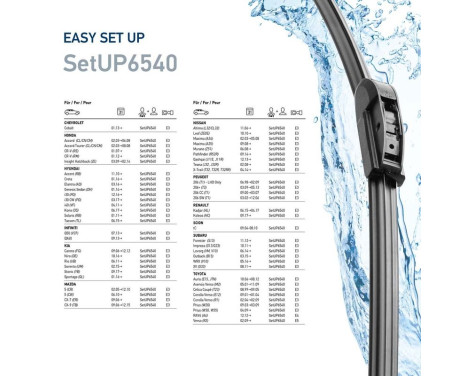 Windshield wiper EasySets 9XW 358 164-311 Hella, Image 7