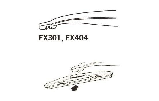 Windshield wiper EX304 Trico, Image 7