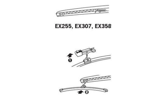 Windshield wiper EX307 Trico, Image 5