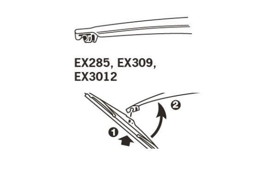 Windshield wiper EX309 Trico, Image 3