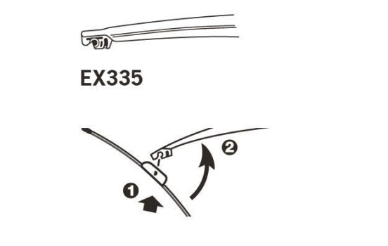 Windshield wiper EX335 Trico, Image 4