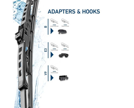 Windshield wiper metal 9XW 190 253-181 Hella, Image 5