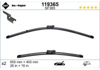 Windshield wiper ORIGINAL VISIOFLEX SET 119365 SWF