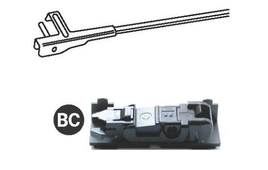 Windshield wiper TF480L Trico, Image 4