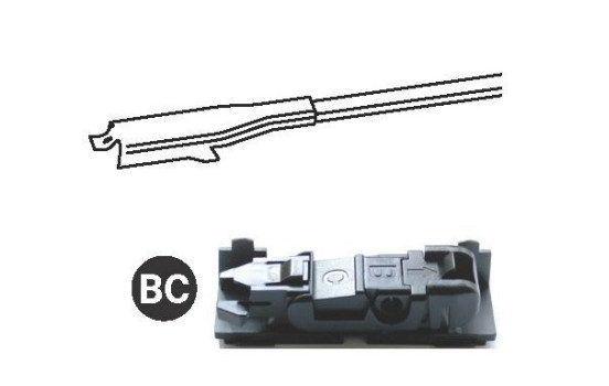 Windshield wiper TF480L Trico, Image 5