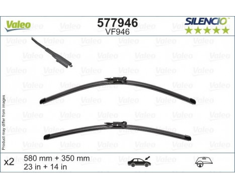 Windshield wiper VF946 577946 Valeo