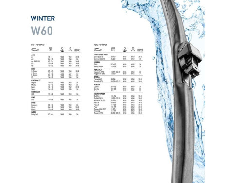 Windshield wiper winter 9XW 358 004-241 Hella, Image 7