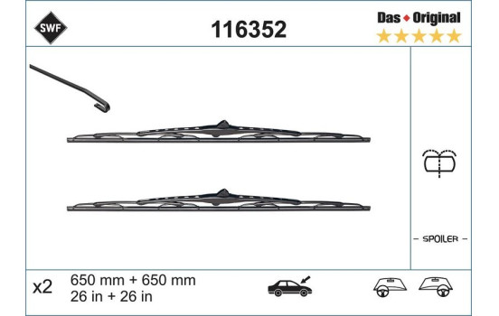 Windshield wipers 116352 SWF, Image 3