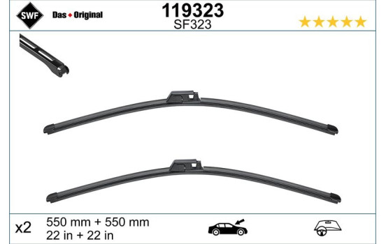 Windshield wipers 119323 SWF, Image 3