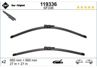 Windshield wipers 119336 SWF