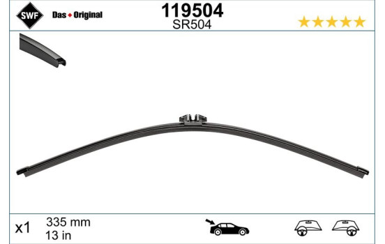 Windshield wipers 119504 SWF, Image 2