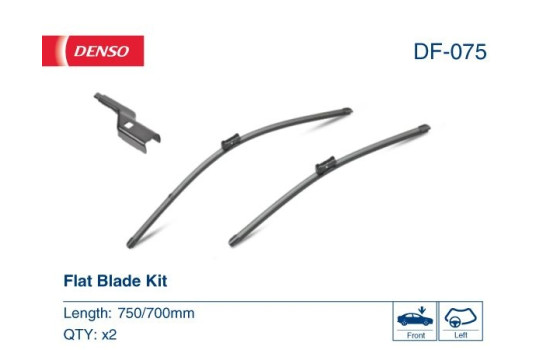 Windshield wipers DF-075 Denso, Image 3