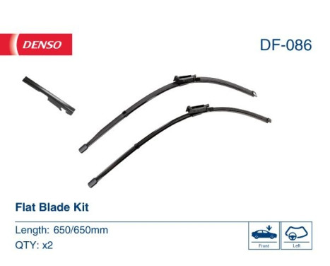 Windshield wipers DF-086 Denso, Image 2
