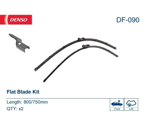 Windshield wipers DF-090 Denso, Image 2