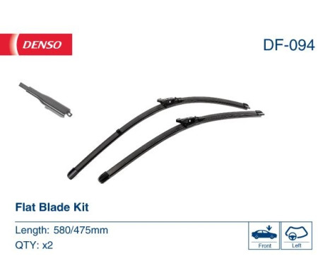 Windshield wipers DF-094 Denso, Image 2