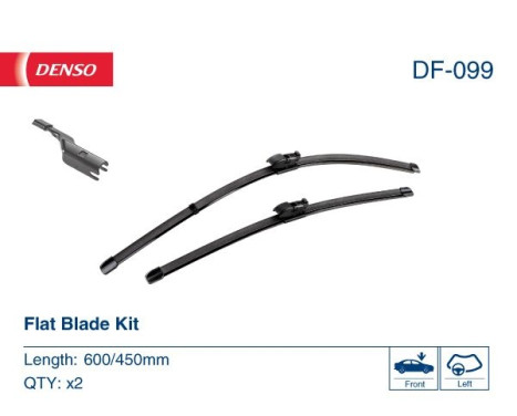 Windshield wipers DF-099 Denso, Image 2