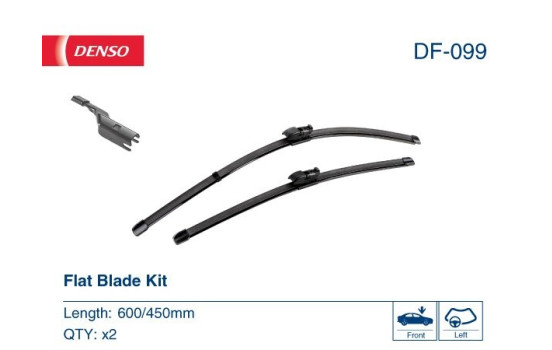 Windshield wipers DF-099 Denso, Image 2