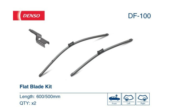 Windshield wipers DF-100 Denso, Image 4