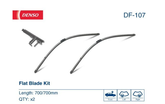 Windshield wipers DF-107 Denso, Image 4