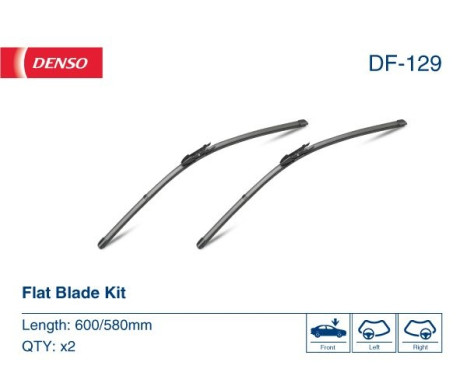 Windshield wipers DF-129 Denso, Image 4