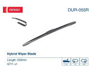 Windshield wipers DUR-055R Denso