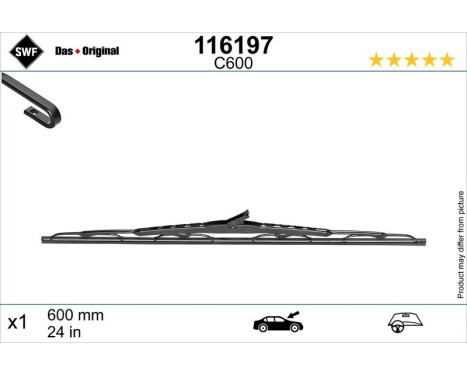 Wiper blade 116197 SWF, Image 2