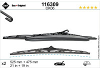 Wiper blade 116309 SWF