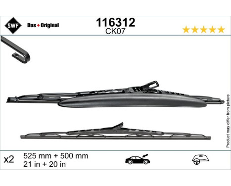 Wiper blade 116312 SWF, Image 2