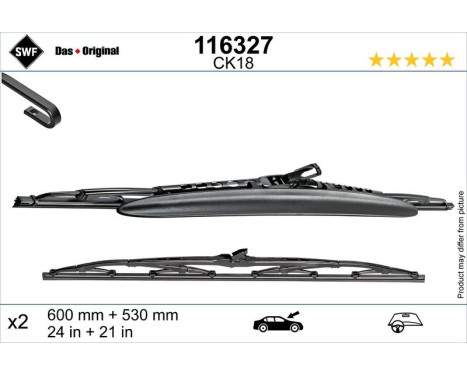 Wiper blade 116327 SWF, Image 2